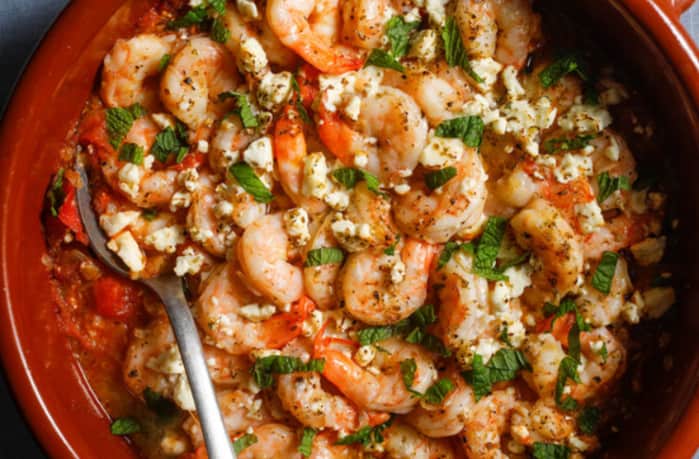 Shrimp Rosemary Recipe - With Tomatoes, Garlic and Pepper