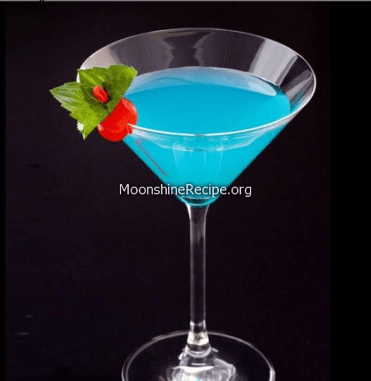Blue Lagoon Martini