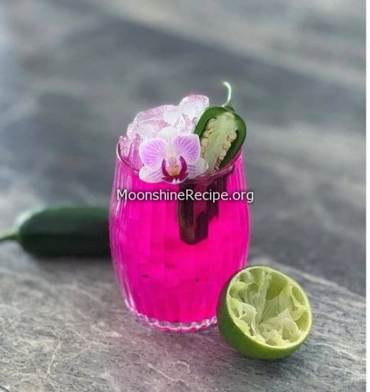 hot pink cocktail