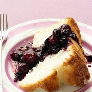 Ginger Berry Food Cake
