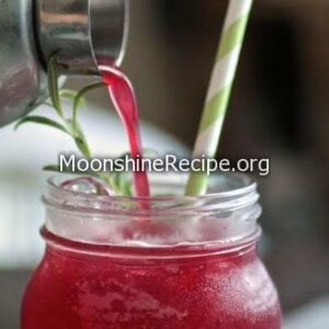 Boozy Blackberry Lemonade Moonshine