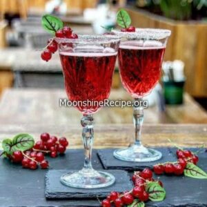 Red Currant Champagne Cocktail