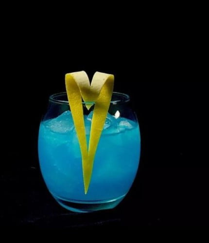 Curacao Orgeat Cocktail