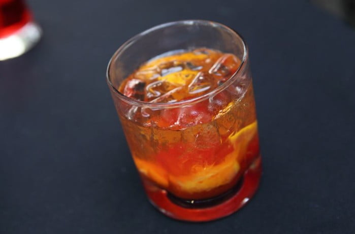 Old Fashioned Popcorn Cocktail