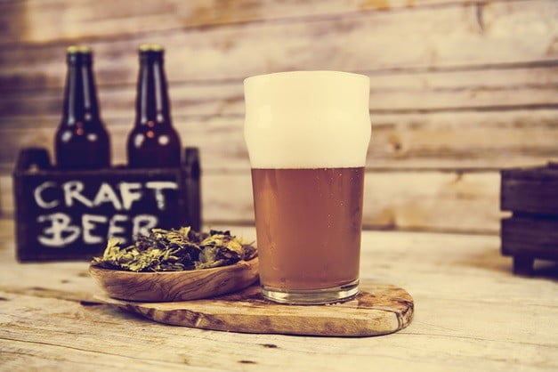 craft beer glass