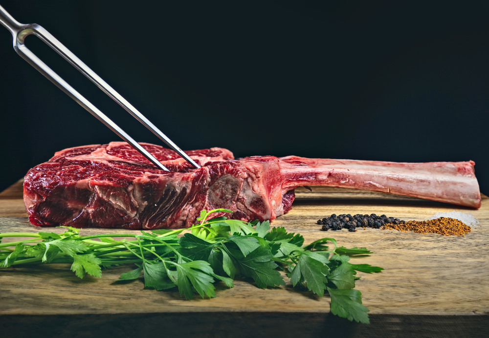 dry-aged-wagyu-tomahawk-steak-wooden-cutting-board-with-spices-parsley