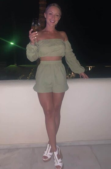 Alexa Goddard smiling